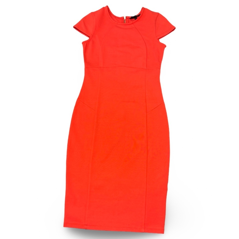 NWT Felicity and Coco Orange-red Midi Dress